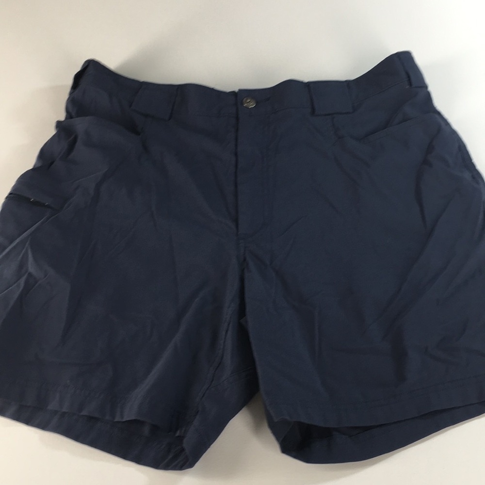 Duluth Trading Mens Dri Fit Shorts Size XL Navy